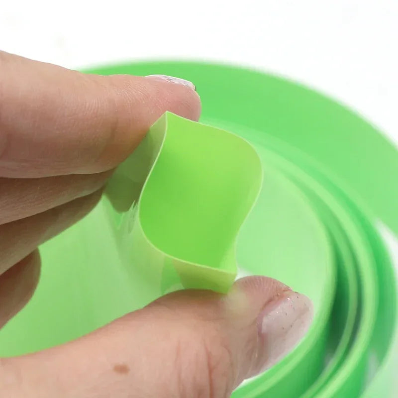 1/3/5/20M Fruit Green PVC Heat Shrink Tube 15mm ~ 150mm 18650 Lipo Battery Pack Insulated Film Wrap Case Protection