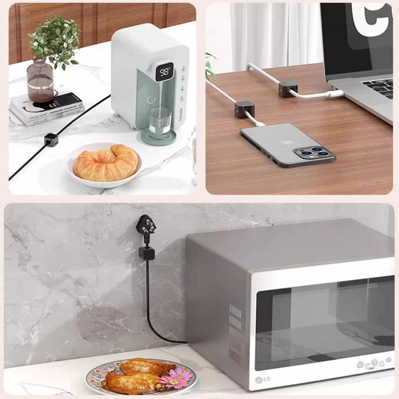 Multifunction Portable Magnetic Cable Clips Adjustable Cord Holder Cabled Management Cables Smooth Wire Keeper