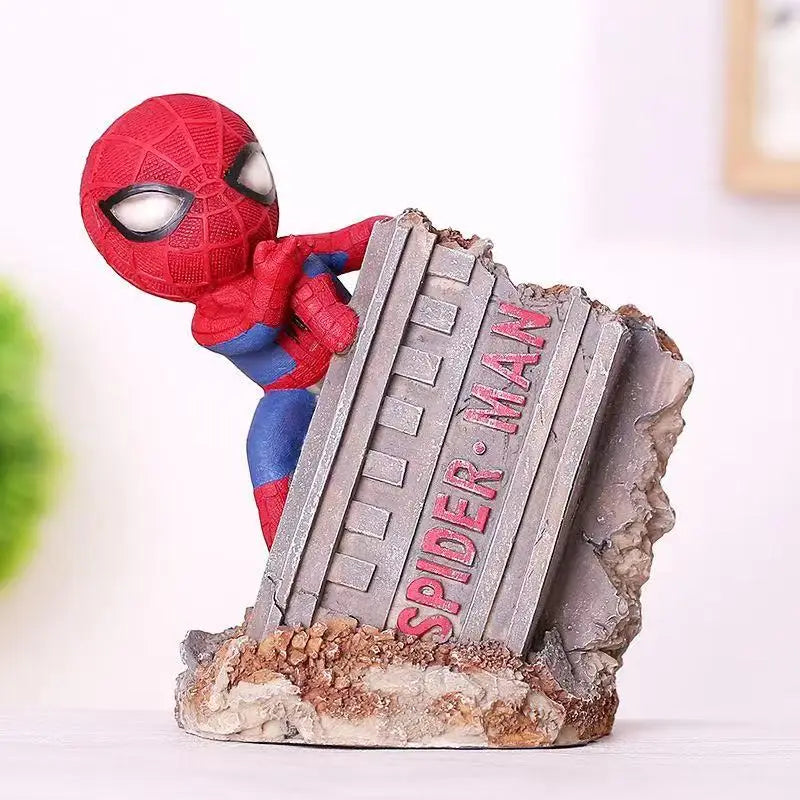 Creative ins unicorn cartoon cute primary and secondary school students pen holder resin gift birthday gift for boys