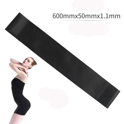 1/5/10/15pcs Fitness Resistance Band Yoga Elastic Band Stretching Band Butt Lifting Back Opening Leg Exercising Tool