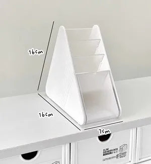 Creative Desktop Organizer Pen Holder Desk Storage Box Table Organizador School Office Stationery - GERMANY / B