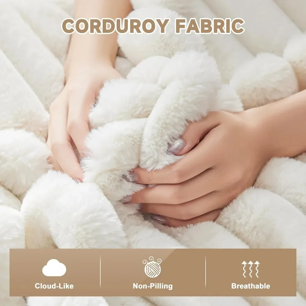 53.5”W Oversized Chaise Lounge Chair Indoor Boneless Couch Chair with 4 Pillows Comfy Reading Chairs with Wide Arms