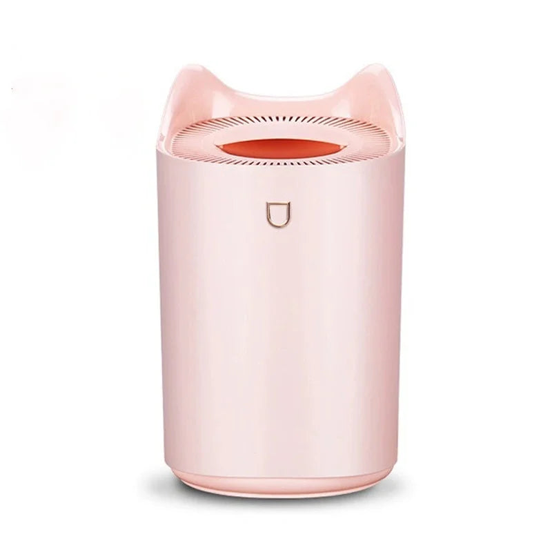 2-3L Large Capacity Double Nozzle Atomizer Pet Usb Aromafier Aromatherapy Home Office Bedroom Air Humidifier Spray