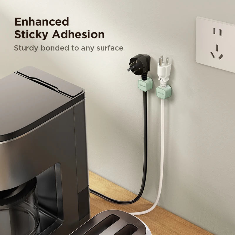 Colorful 3/6PCS Magnetic Cable Clips Cable Smooth Adjustable Cord Holder Under Desk Cable Management Wire Keeper Cable