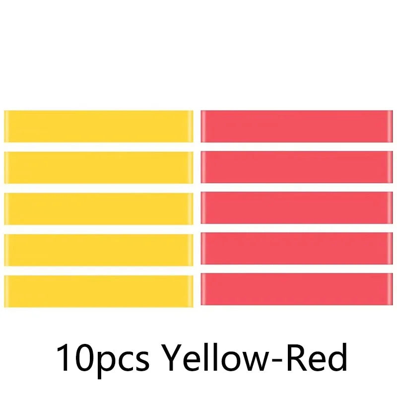 1/5/10/15pcs Fitness Resistance Band Yoga Elastic Band Stretching Band Butt Lifting Back Opening Leg Exercising Tool