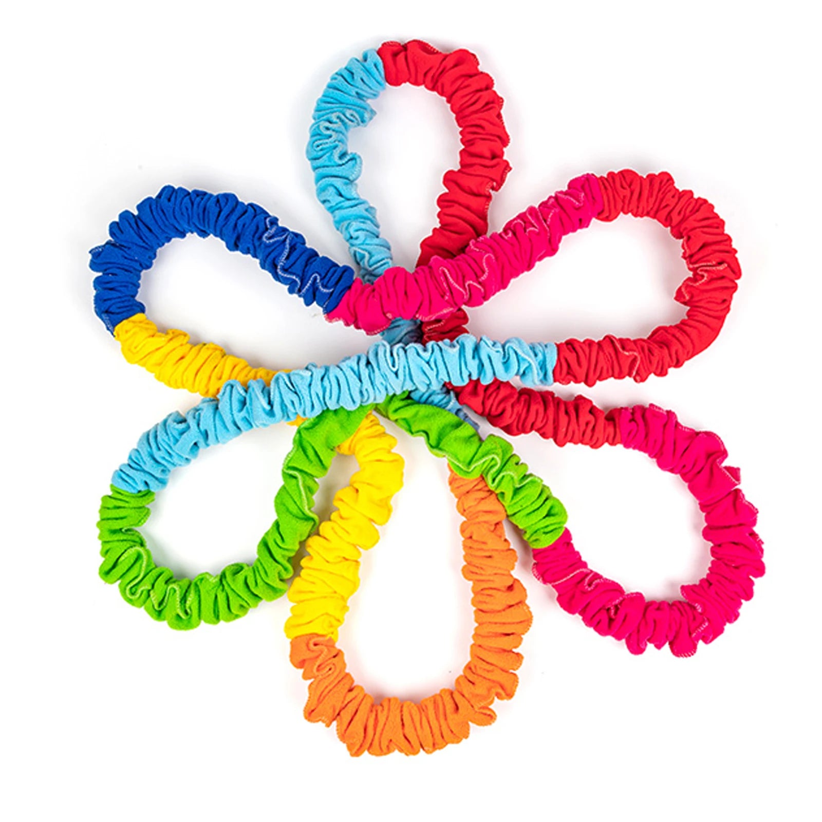 Cooperative Stretch Rope Kids Dynamic Movement Exercise Prop Resistance Band Elastic Fleece Cooperative Stretchy Band