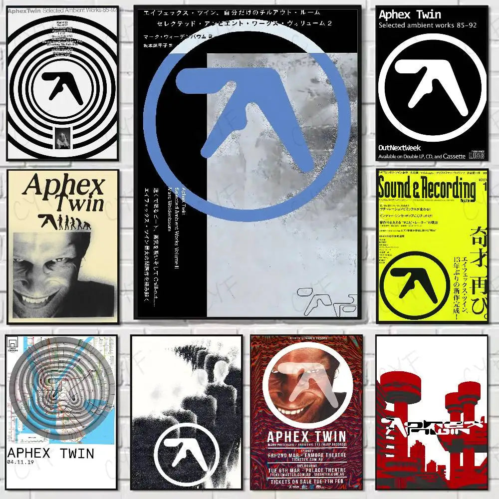 dj-a-aphex-t-twin-cool-album-poster-multi-purpose-wall-art-for-living-room-bedroom-office-hallway-bar-home-decor-gift