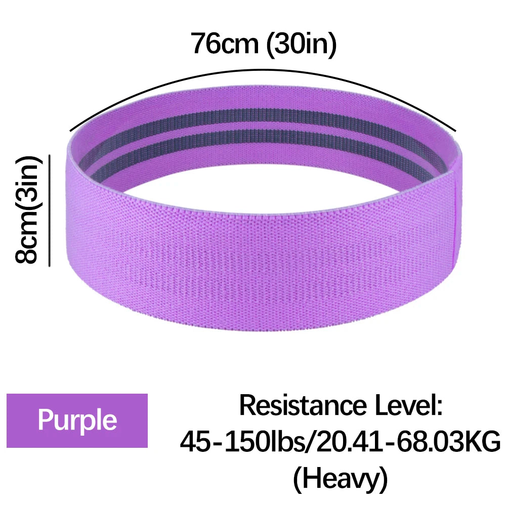 Custom Logo Booty Bands for Women and Men Fitness Elastic Exercise Workout Bands Hip Circle Thigh Squat Gym Equipment