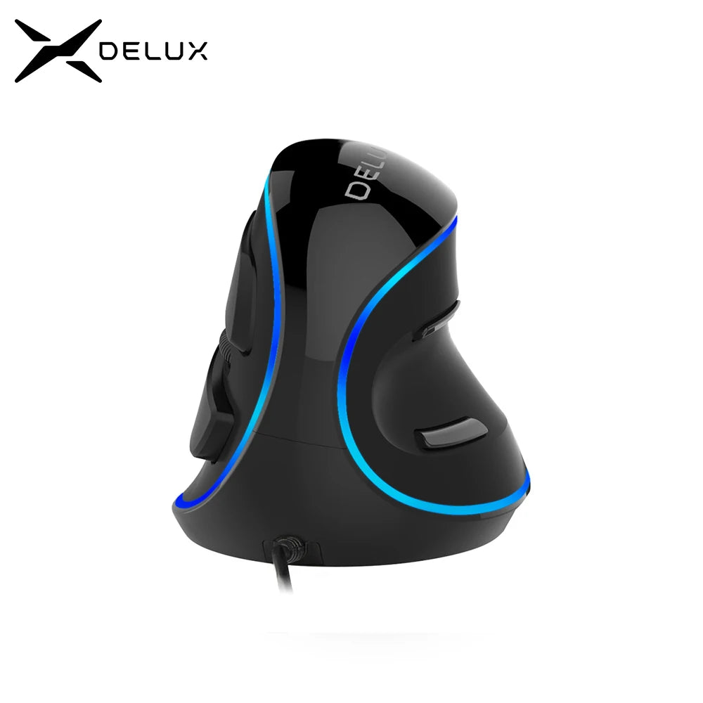 delux-m618-plus-ergonomics-vertical-gaming-mouse-6-buttons-4000-dpi-rgb-wired-wireless-right-hand-mice-for-pc-laptop-computer