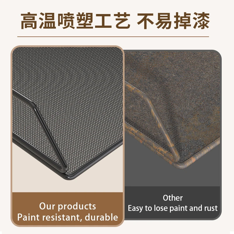 Metal desktop file rack bookcase office file storage box multi-layer iron file frame data storage folder shelving