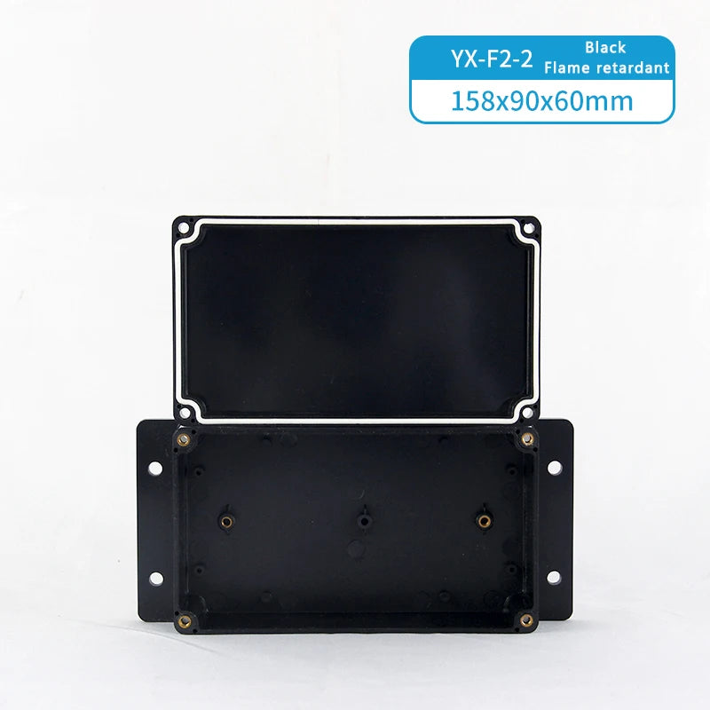 Flame-retardant and waterproof junction box for outdoor use with terminals exposed installation for outdoor cables