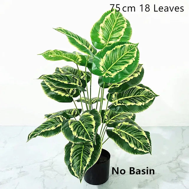 70-85CM Artificial Large Rare Palm Tree Banana Tree Green Simulated Plants Garden Hotel Office Home Decoration