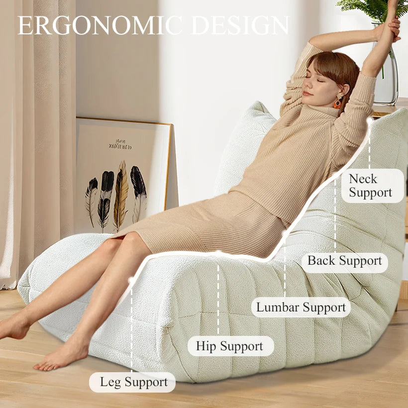 Sleep Tatami Single Small Lazy Sofa Caterpillar Balcony Reclining Leisure Chair Net Red Bedroom Can Lie