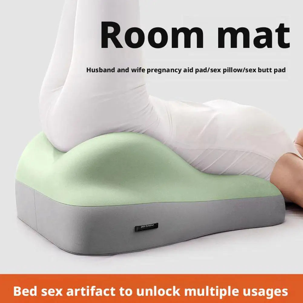 1PCS Ergonomic Memory Foam Seat Cushion | For Bed Sofa Lumbar Hip Support | Relieve Back Pressure Comfortable Sitting