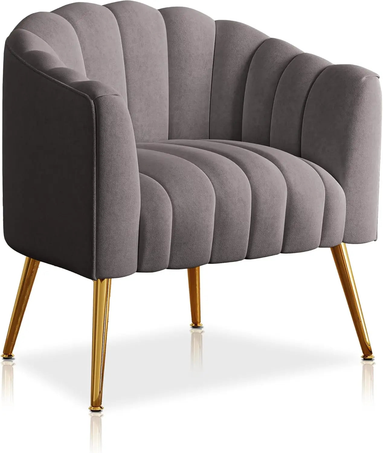 Oversized Pumpkin Couch Accent Chair Modern Comfy Velvet Upholstered Barrel Chairs Luxury Single Sofa Armchair