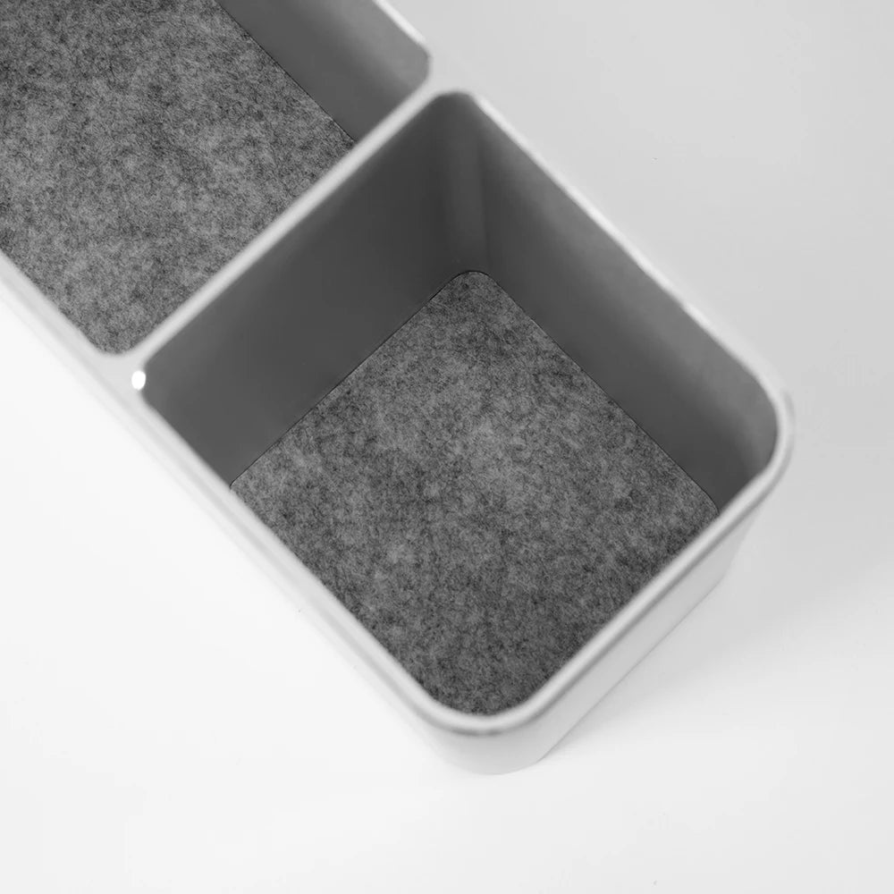 Aluminum Metal Pen Holder Pencil Support for Desk Organizer Makeup Brush Holder Ideal Gift for Office Classroom Home