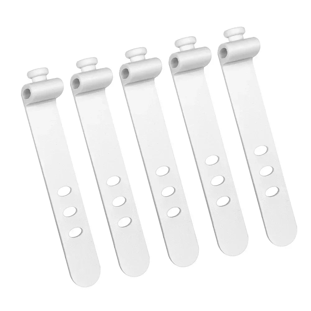 Phone Cable Organizer Earphone Clip Charger Cord Management 3 Hole Line Storge Holder Clips Data Line Bobbin Winder