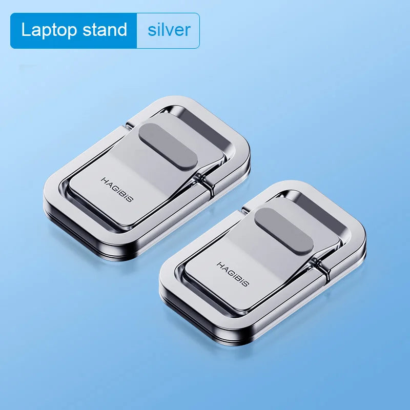 Hagibis Foldable Laptop Stand for Desk Keyboard Stand Riser Portable Notebook Cooling Pad For Macbook Pro Air Universal