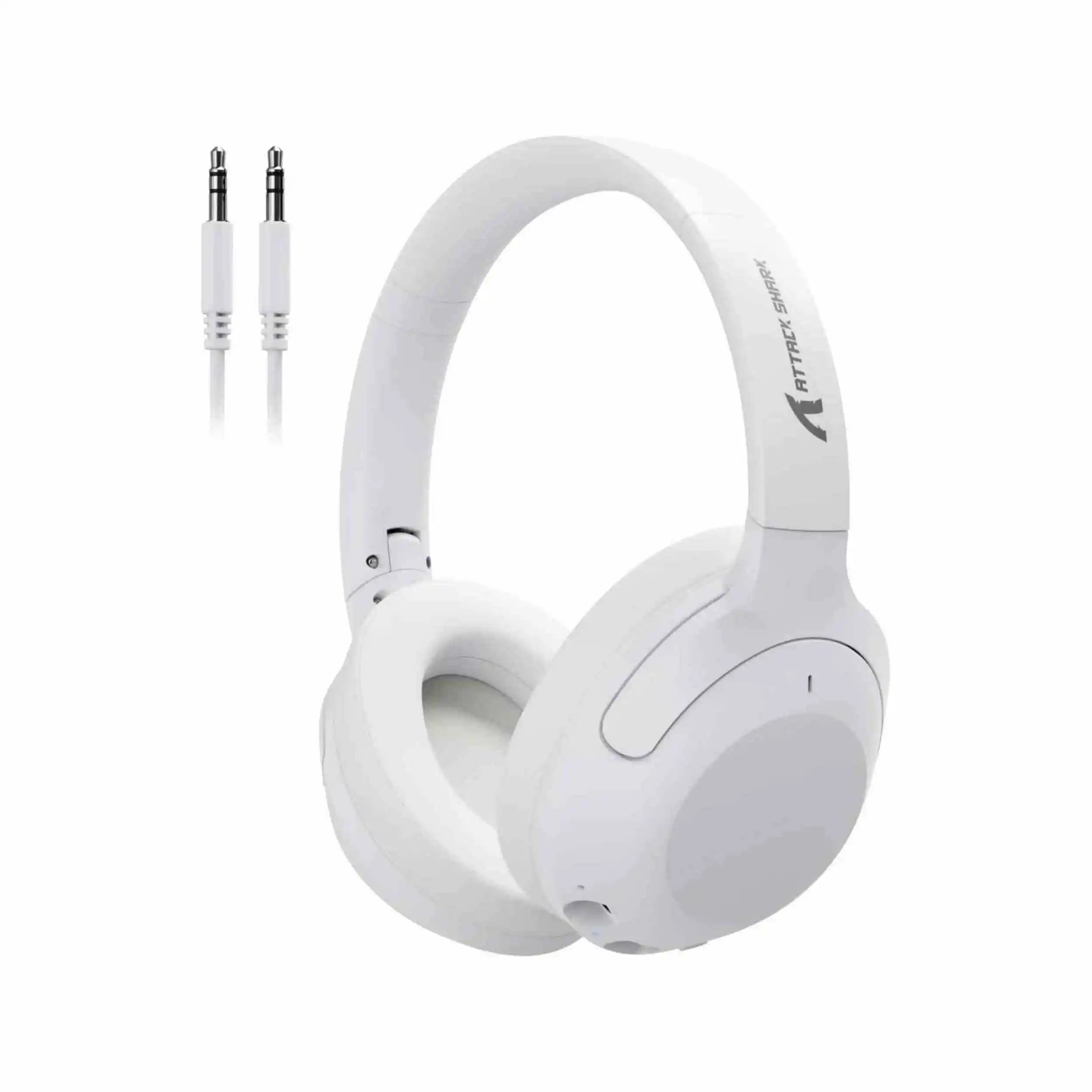 MAMBASNAKE x Attack Shark G300 Bluetooth Headphones Lightweight Gaming Headset - white / United States