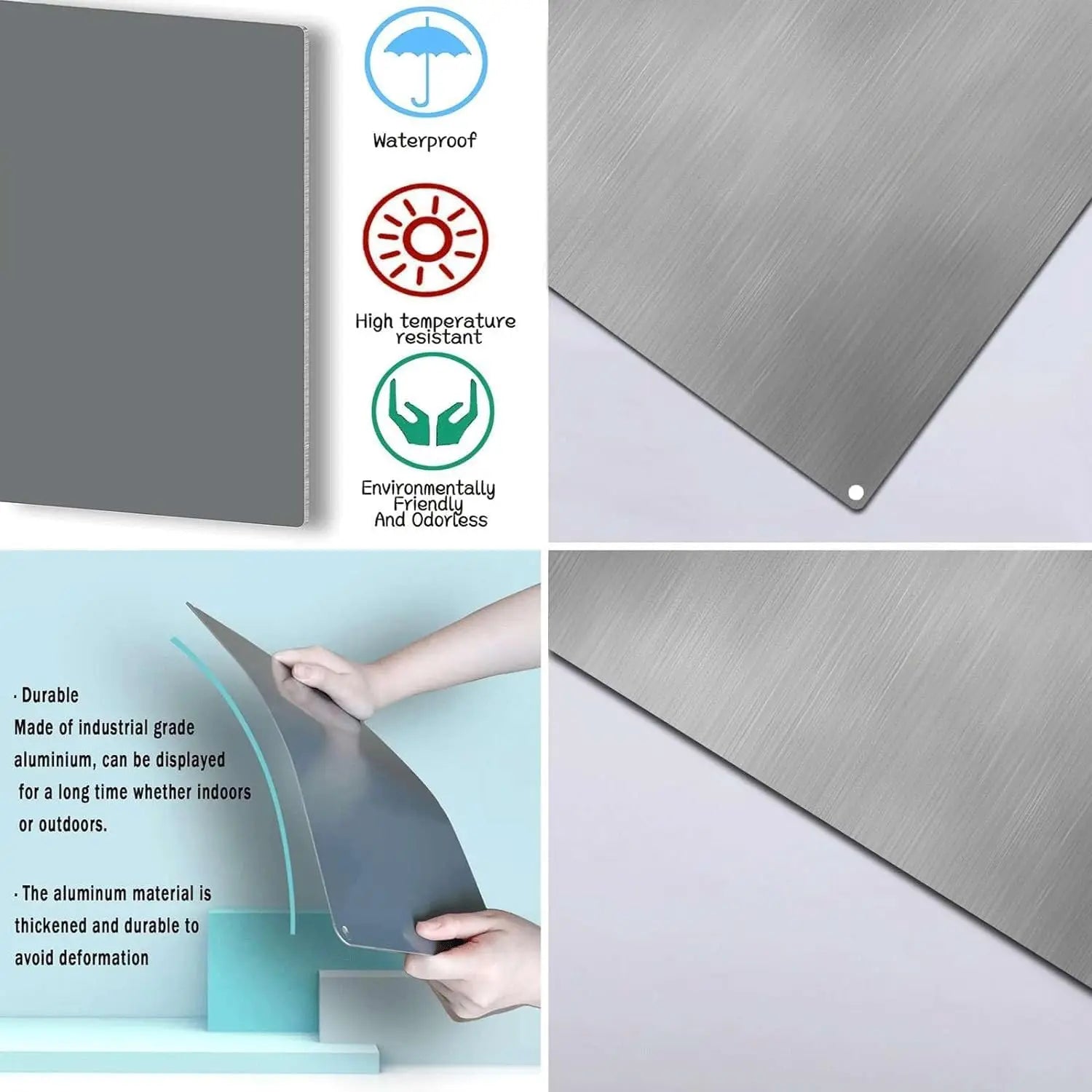 Antahkarana Suitable for Lotus Mandala - Amethyst and Pearl Art Long Metal Sign Home Decor Living Room Bedroom Office