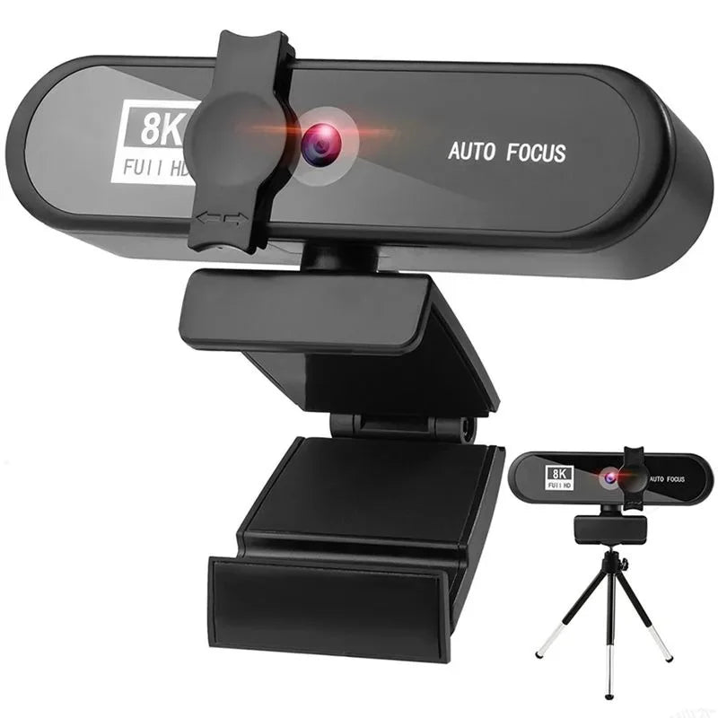 8K 4K Webcam Sailvde Conferentie Pc Webcam With Gift Tripod Autofocus Usb Web Camera Laptop Mini Camera 1080P