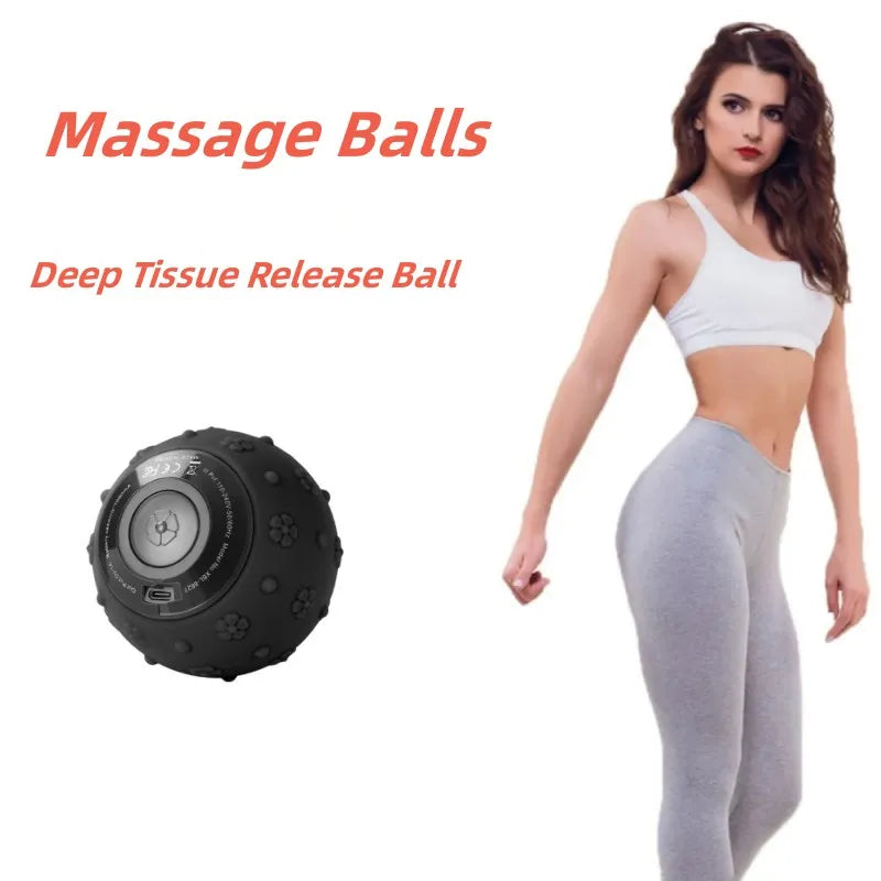 Massage Balls for Trigger Point Therapy - Myofascial Release Ball - Muscle Relief Fitness Massage Balls Deep Tissue