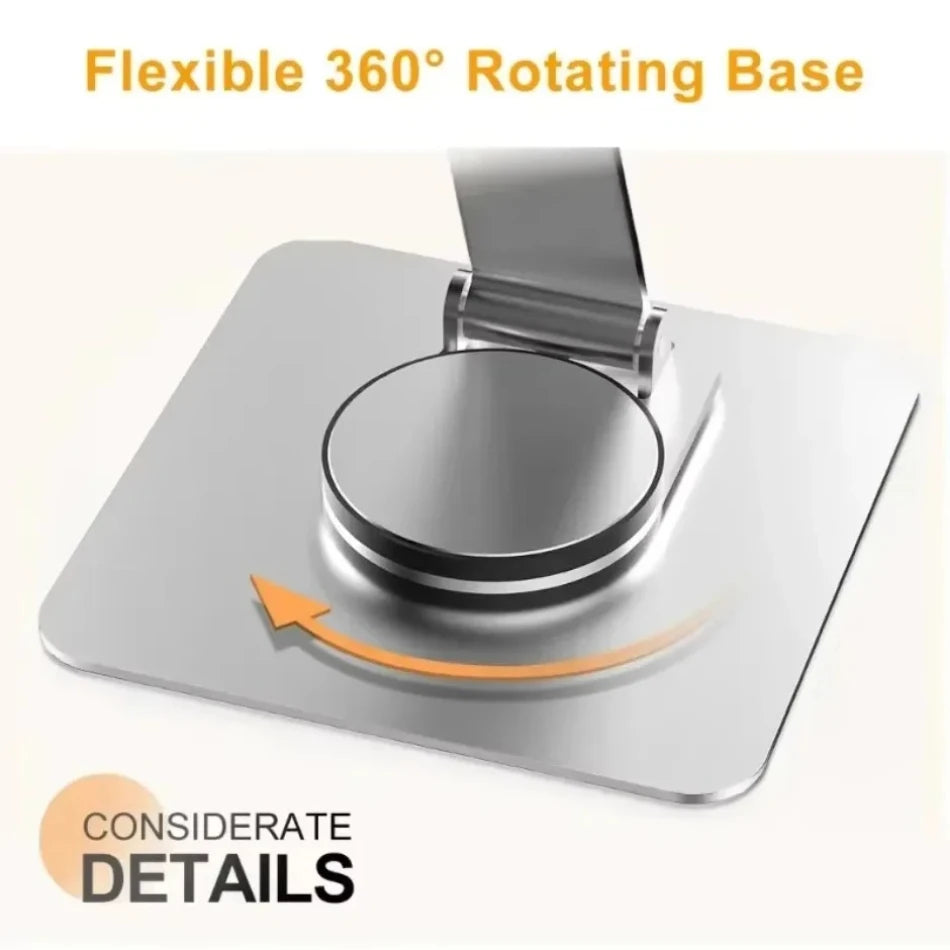 Aluminum 360° Rotation Portable Desktop Foldable Laptop Tablet Holder Bracket For iPad Macbook RedmiBook Galaxy Tab