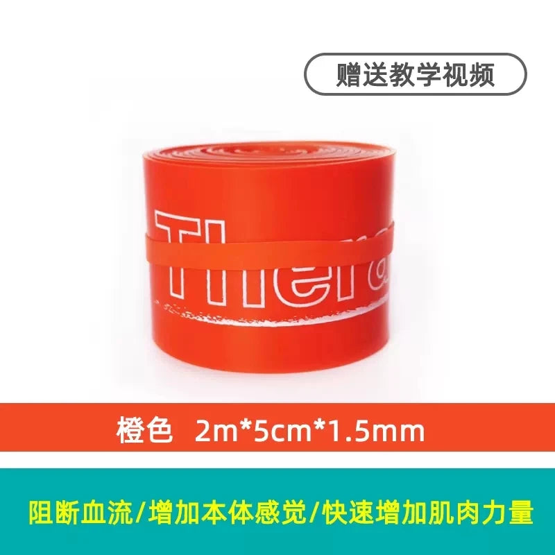 Floss Bandyoga latex tension resistance bands with a bodybuilding cultivate one’s morality arm guard pull strength