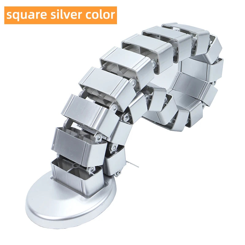 1300mm Flexible Cable Organizer Storage Office desk serpentine threading tube tv wire Cord Protector Management Tidy