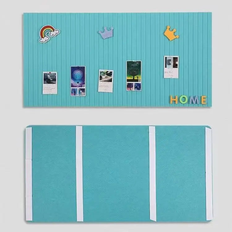 Thickened Decorative Felt Cork Board DIY Wall Stickers Office Kindergarten School Living Room Background Photos Message