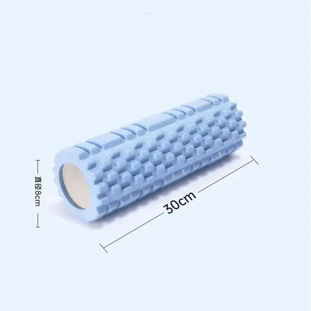 30cm Foam Column Muscle Relaxation Training Pilates Yoga Fitness Massage Foam Roller Grid Trigger Point Therapy Home