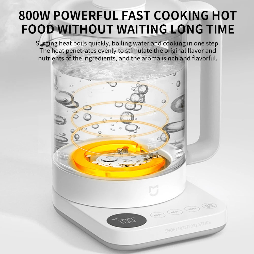 NEW XIAOMI MIJIA Multifunctional Health Pot Electric kettle N1 Household Appliances 800W 304 Stainless Steel Heat